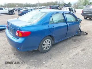 2009 Toyota Corolla with VIN JTDBL40E399046515, listed as a IAAI auction lot 42154947 with 153,041 mi miles. Bid and sale history available at carsss.com. Image 4.