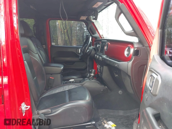 2018 Jeep Wrangler Unlimited Rubicon with VIN 1C4HJXFG3JW273266, listed as a IAAI auction lot 42093919 with 90,700 mi miles and . Bid and sale history available at DreamBid. Image 5.