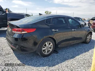 2017 Kia Optima LX with VIN 5XXGT4L34HG129503, listed as a Copart auction lot 48972245 with 99,796 mi miles and Salvage Title. Bid and sale history available at carsss.com. Image 3.