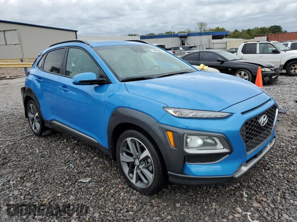 2020 Hyundai Kona Ultimate with VIN KM8K53A50LU561670, listed as a Copart auction lot 73476464 with 60,270 mi miles and Salvage Title. Bid and sale history available at carsss.com. Image 4.