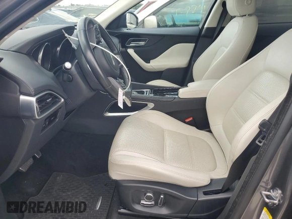 2019 Jaguar F-Pace 25t Prestige with VIN SADCK2GX6KA369498, listed as a Copart auction lot 61332535 with 45,283 mi miles and Salvage title. Bid and sale history available at DreamBid. Image 7.