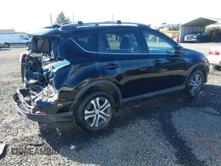 2017 Toyota RAV4 LE with VIN 2T3BFREV4HW586497, listed as a IAAI auction lot 41725876 with 73,666 mi miles. Bid and sale history available at carsss.com. Image 4.