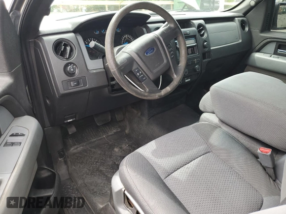 2013 Ford F-150 XL with VIN 1FTMF1CM2DKE89581, listed as a Copart auction lot 58984845 with 229,179 mi miles and Salvage title. Bid and sale history available at DreamBid. Image 8.