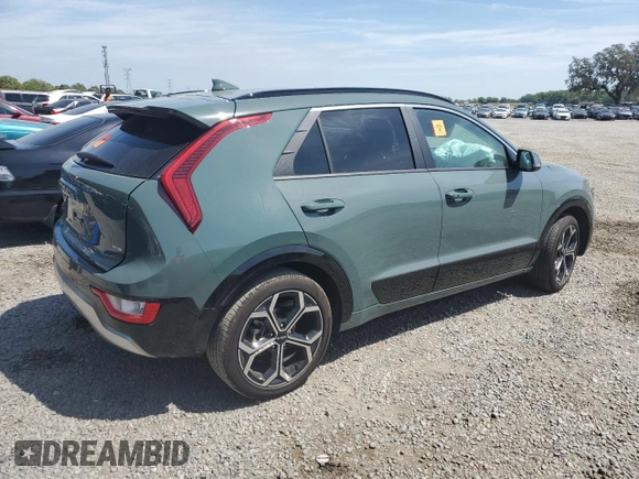 2024 Kia Niro EX Touring with VIN KNDCR3LE9R5188111, listed as a Copart auction lot 49243755 with 10,985 mi miles and Non Repairable. Bid and sale history available at carsss.com. Image 3.