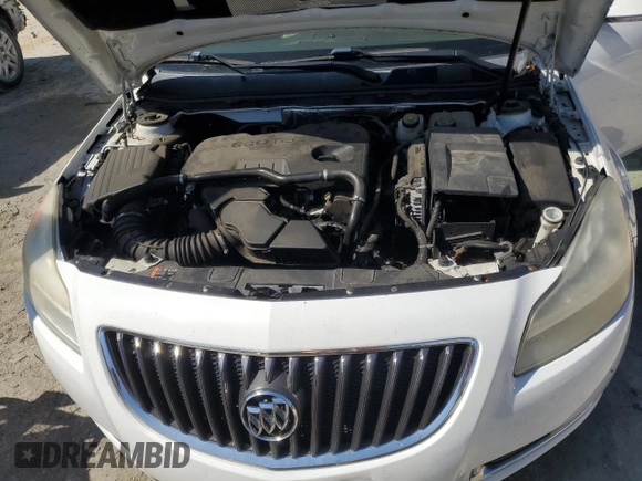 2012 Buick Regal Premium 1 z VIN 2G4GS5EK2C9204787, wystawiony jako Copart lot #52208585 z przebiegiem 193 833 mil mil oraz Czysty tytuł • Clean title. Historia ofert i sprzedaży dostępna na DreamBid. Obrazek 11.