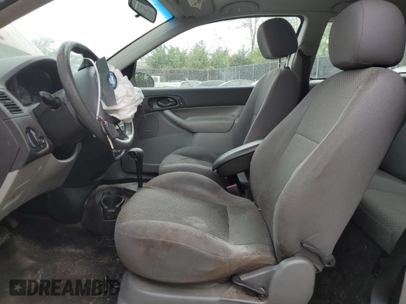 2007 Ford Focus S with VIN 1FAFP31N57W242751, listed as a Copart auction lot 54691345 with 137,224 mi miles and Salvage title. Bid and sale history available at DreamBid. Image 7.