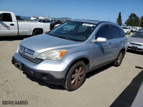 2009 Honda CR-V EX-L with VIN 5J6RE38769L012901, listed as a Copart auction lot 53925965 with 203,144 mi miles and Clean Title. Bid and sale history available at carsss.com. Image 1.