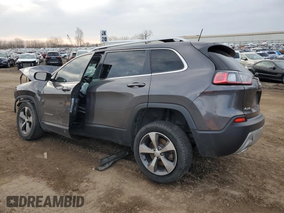 2019 Jeep Cherokee Limited z VIN 1C4PJMDX4KD268670, wystawiony jako Copart lot #49652705 z przebiegiem 113 248 mil mil oraz Czysty tytuł • Clean title. Historia ofert i sprzedaży dostępna na DreamBid. Obrazek 2.