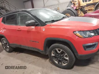 2017 Jeep Compass Trailhawk with VIN 3C4NJDDB1HT646801, listed as a IAAI auction lot 41401859 with 111,339 mi miles and . Bid and sale history available at DreamBid. Image 14.
