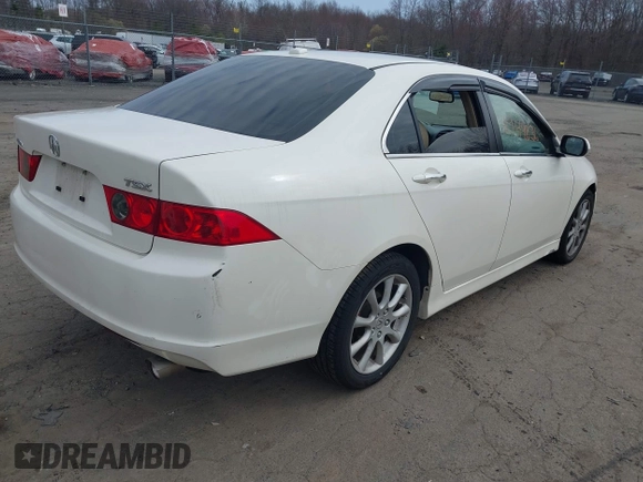 2007 Acura TSX with VIN JH4CL96867C015390, listed as a IAAI auction lot 41949836 with 239,078 mi miles. Bid and sale history available at carsss.com. Image 4.