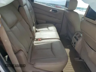 2014 Nissan Pathfinder Platinum z VIN 5N1AR2MN1EC681427, wystawiony jako Copart lot #70415974 z przebiegiem 117 158 mil mil oraz Szkoda całkowita • Salvage title. Historia ofert i sprzedaży dostępna na DreamBid. Obrazek 11.