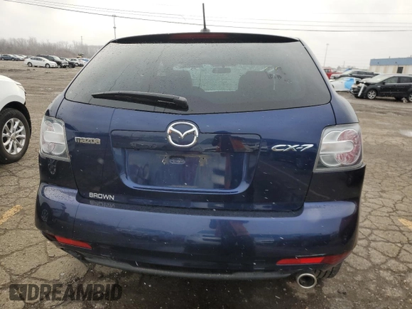 2011 Mazda CX-7 i Touring with VIN JM3ER2C53B0363370, listed as a Copart auction lot 81754424 with 102,733 mi miles and Clean Title. Bid and sale history available at carsss.com. Image 6.