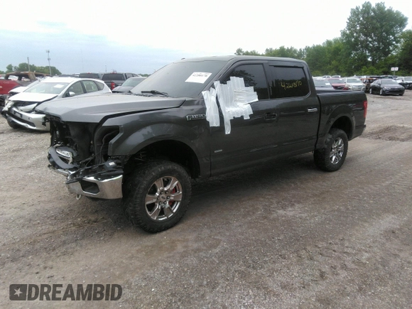 2015 Ford F-150 XLT with VIN 1FTEW1EPXFKE92520, listed as a IAAI auction lot 42288170 with 104,515 mi miles and . Bid and sale history available at DreamBid. Image 2.
