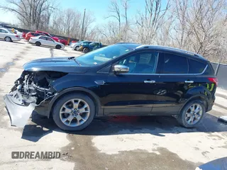 2014 Ford Escape Titanium with VIN 1FMCU0JX1EUE12260, listed as a IAAI auction lot 41826246 with 178,532 mi miles. Bid and sale history available at carsss.com. Image 13.