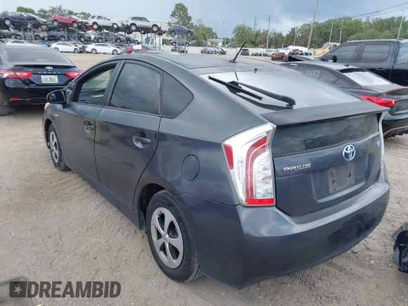 2012 Toyota Prius One z VIN JTDKN3DU0C1592300, wystawiony jako IAAI lot #42225324 z przebiegiem 171 746 mil mil oraz . Historia ofert i sprzedaży dostępna na DreamBid. Obrazek 3.
