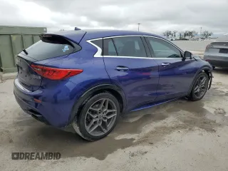 2017 Infiniti QX30 Sport z VIN SJKCH5CPXHA034512, wystawiony jako Copart lot #43760195 z przebiegiem 83 398 mil mil oraz Szkoda całkowita • Salvage title. Historia ofert i sprzedaży dostępna na DreamBid. Obrazek 3.