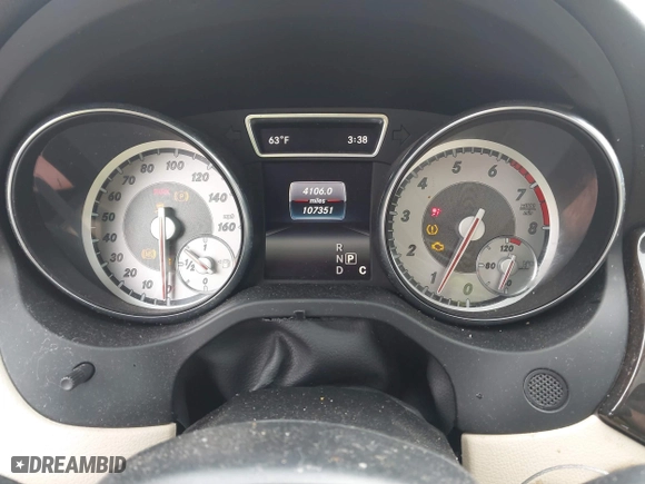 2016 Mercedes-Benz GLA with VIN WDCTG4EB9GJ200741, listed as a IAAI auction lot 41801864 with 107,351 mi miles. Bid and sale history available at carsss.com. Image 7.