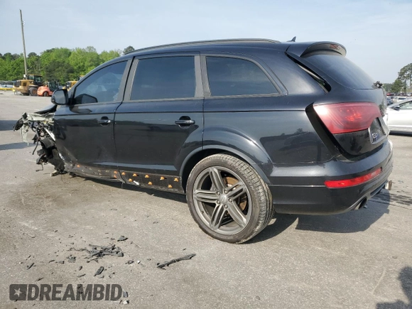 2013 Audi Q7 S line Prestige с VIN WA1DGAFE6DD009283, выставлен на аукционе Copart как лот 52923545 с пробегом 144 567 миль миль и Списание • Salvage title. История ставок и продаж доступна на DreamBid. Изображение 2.