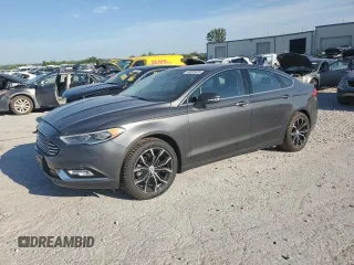 2017 Ford Fusion Titanium with VIN 3FA6P0K96HR146860, listed as a Copart auction lot 63509095 with 155,525 mi miles and Salvage title. Bid and sale history available at DreamBid. Image 1.