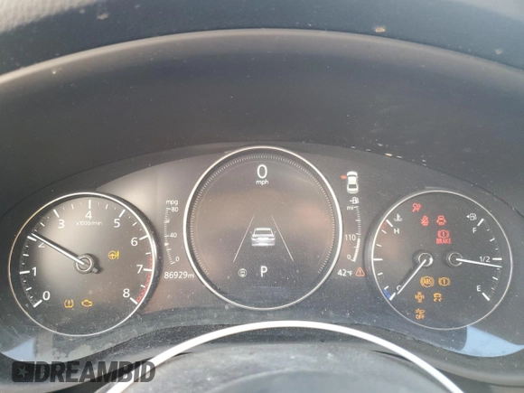 2019 Mazda 3 Premium with VIN 3MZBPAEM0KM105138, listed as a Copart auction lot 47826545 with 86,929 mi miles and Salvage Title. Bid and sale history available at DreamBid. Image 9.