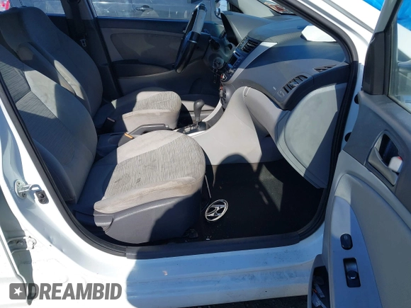 2015 Hyundai Accent GLS with VIN KMHCT4AEXFU905526, listed as a IAAI auction lot 41740175 with 104,023 mi miles and . Bid and sale history available at carsss.com. Image 5.