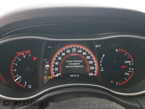2020 Dodge Durango Pursuit with VIN 1C4RDJFG4LC352412, listed as a Copart auction lot 82104474 with 18,276 mi miles and Non repairable. Bid and sale history available at DreamBid. Image 9.