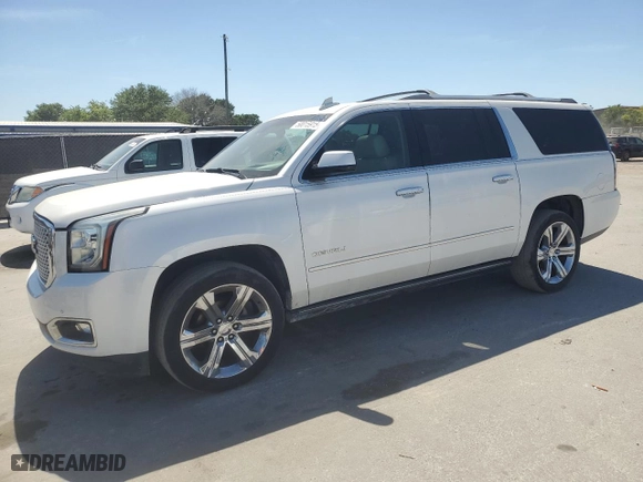 2016 GMC Yukon XL Denali with VIN 1GKS1HKJ2GR324622, listed as a Copart auction lot 50015915 with 203,108 mi miles and Clean Title. Bid and sale history available at carsss.com. Image 1.