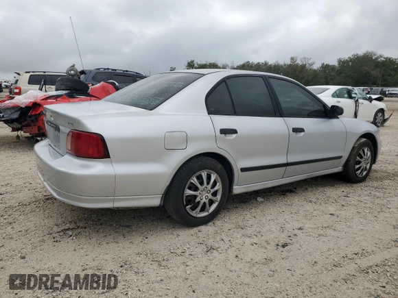 2002 Mitsubishi Galant with VIN 4A3AA36G12E127821, listed as a Copart auction lot 86122614 with 264,230 mi miles and Non Repairable. Bid and sale history available at DreamBid. Image 3.