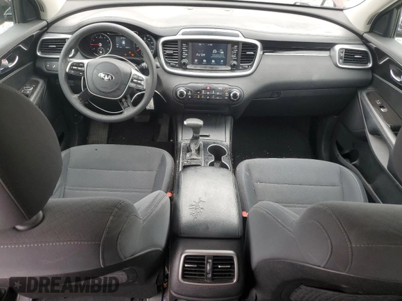 2019 Kia Sorento LX with VIN 5XYPG4A36KG444345, listed as a Copart auction lot 48313225 with 54,860 mi miles and Salvage Title. Bid and sale history available at carsss.com. Image 8.