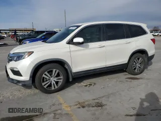 2017 Honda Pilot EX-L z VIN 5FNYF5H71HB016706, wystawiony jako Copart lot #87656165 z przebiegiem 71 045 mil mil oraz Szkoda całkowita • Salvage title. Historia ofert i sprzedaży dostępna na DreamBid. Obrazek 1.