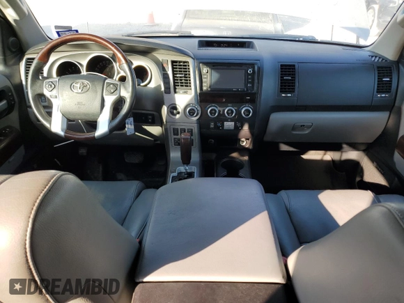 2014 Toyota Sequoia Platinum with VIN 5TDDW5G17ES108003, listed as a Copart auction lot 74852714 with 151,218 mi miles and Salvage Title. Bid and sale history available at carsss.com. Image 8.