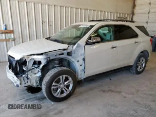 2013 Chevrolet Equinox LTZ z VIN 2GNALFEK3D1213650, wystawiony jako Copart lot #59202155 z przebiegiem 107 058 mil mil oraz Szkoda całkowita • Salvage title. Historia ofert i sprzedaży dostępna na DreamBid. Obrazek 1.