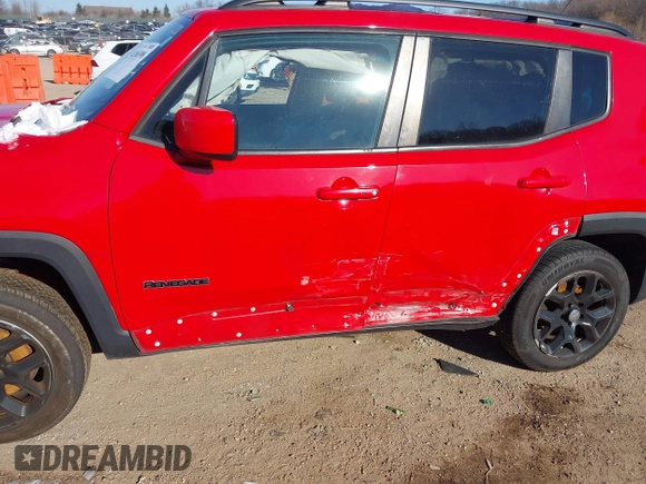 2015 Jeep Renegade Latitude with VIN ZACCJBBT0FPB72766, listed as a IAAI auction lot 41260398 with 126,270 mi miles and . Bid and sale history available at DreamBid. Image 6.