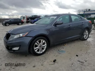 2011 Kia Optima EX z VIN KNAGN4A7XB5084494, wystawiony jako Copart lot #47570945 z przebiegiem 105 987 mil mil oraz Czysty tytuł • Clean title. Historia ofert i sprzedaży dostępna na DreamBid. Obrazek 1.