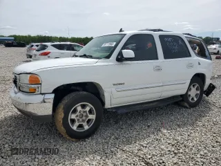 2006 GMC Yukon SLT z VIN 1GKEC13Z66J125735, wystawiony jako Copart lot #53711965 z przebiegiem Nie podano mil oraz Szkoda całkowita • Salvage title. Historia ofert i sprzedaży dostępna na DreamBid. Obrazek 1.