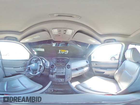 2013 Honda Pilot Touring with VIN 5FNYF4H95DB016049, listed as a Copart auction lot 61012725 with 104,252 mi miles and Salvage title. Bid and sale history available at DreamBid. Image 15.