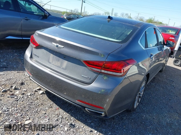 2015 Hyundai Genesis 3.8L z VIN KMHGN4JE3FU033234, wystawiony jako IAAI lot #42049463 z przebiegiem 135 154 mil mil oraz . Historia ofert i sprzedaży dostępna na DreamBid. Obrazek 4.
