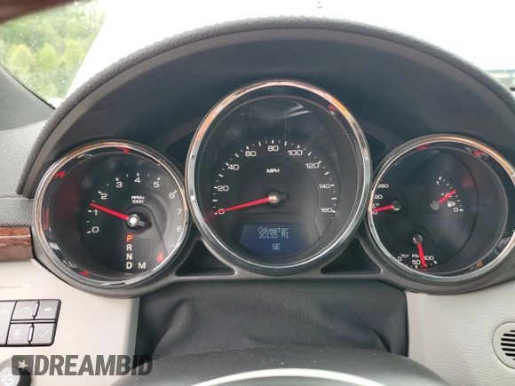 2011 Cadillac CTS Performance with VIN 1G6DJ1ED1B0145585, listed as a Copart auction lot 54257785 with 30,155 mi miles and Salvage title. Bid and sale history available at DreamBid. Image 9.
