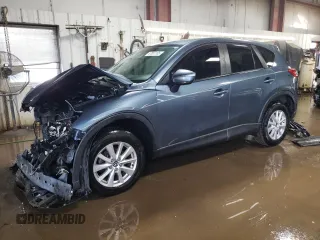 2016 Mazda CX-5 Touring with VIN JM3KE2CY1G0628934, listed as a Copart auction lot 47007105 with 82,360 mi miles and Salvage Title. Bid and sale history available at carsss.com. Image 1.