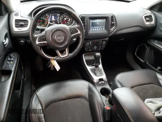 2018 Jeep Compass Latitude with VIN 3C4NJCBB3JT502203, listed as a Copart auction lot 51345795 with 94,433 mi miles and Salvage Title. Bid and sale history available at DreamBid. Image 8.