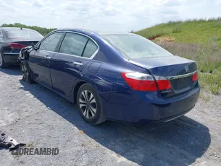 2014 Honda Accord Sedan LX with VIN 1HGCR2F38EA117411, listed as a IAAI auction lot 41660749 with 155,140 mi miles. Bid and sale history available at carsss.com. Image 3.