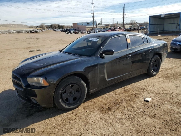 2014 Dodge Charger Police with VIN 2C3CDXAT8EH150710, listed as a Copart auction lot 85431114 with 0 mi miles and Non Repairable. Bid and sale history available at carsss.com. Image 1.