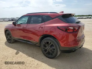 2020 Chevrolet Blazer RS z VIN 3GNKBERS0LS649337, wystawiony jako Copart lot #52446805 z przebiegiem 50 280 mil mil oraz Czysty tytuł • Clean title. Historia ofert i sprzedaży dostępna na DreamBid. Obrazek 2.
