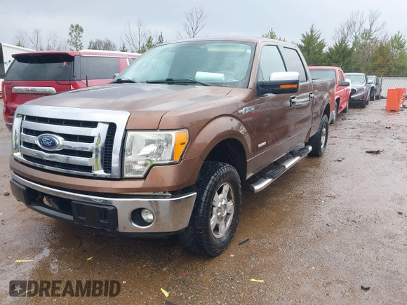 2012 Ford F-150 XL with VIN 1FTFW1CT4CFC55613, listed as a IAAI auction lot 41715383 with 236,559 mi miles. Bid and sale history available at carsss.com. Image 2.