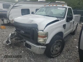 2008 Ford F-350 XL with VIN 1FDSF34598EA95957, listed as a Copart auction lot 71172104 with Not Provided miles and Salvage Title. Bid and sale history available at DreamBid. Image 1.