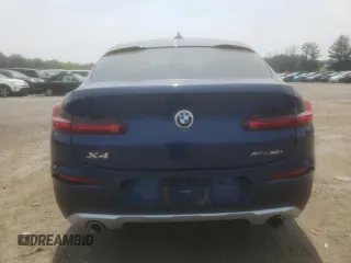 2019 BMW X4 xDrive30i with VIN 5UXUJ3C52KLG51818, listed as a Copart auction lot 59573625 with 77,841 mi miles and Salvage title. Bid and sale history available at DreamBid. Image 6.