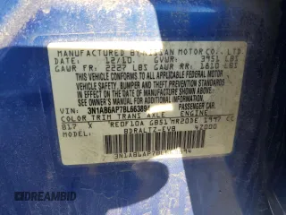2011 Nissan Sentra S with VIN 3N1AB6AP7BL663894, listed as a Copart auction lot 42752585 with 98,015 mi miles and Clean Title. Bid and sale history available at DreamBid. Image 12.