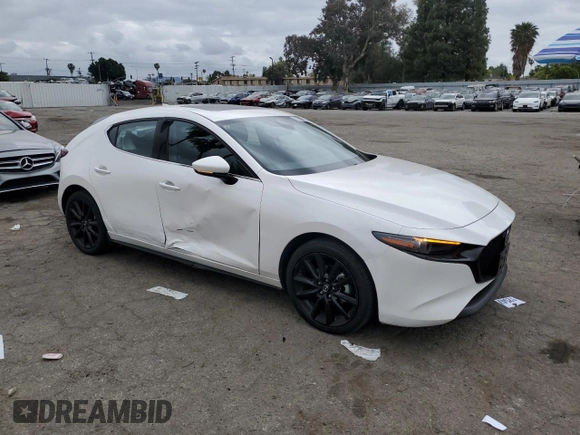 2022 Mazda Mazda3 Hatchback Premium with VIN JM1BPAML0N1518612, listed as a Copart auction lot 53709515 with 16,682 mi miles and Salvage Title. Bid and sale history available at carsss.com. Image 4.