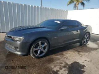 2014 Chevrolet Camaro LT z VIN 2G1FC1E33E9220801, wystawiony jako Copart lot #48908605 z przebiegiem 122 654 mil mil oraz Czysty tytuł • Clean title. Historia ofert i sprzedaży dostępna na DreamBid. Obrazek 1.