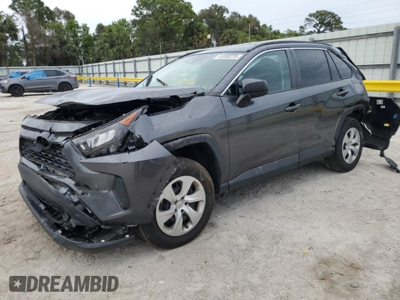 2020 Toyota RAV4 LE with VIN 2T3H1RFV7LC057708, listed as a Copart auction lot 45990235 with 68,924 mi miles and Non Repairable. Bid and sale history available at DreamBid. Image 1.